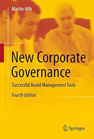 new corporate governance successful board management tools 2016th edition martin hilb 3642443575,