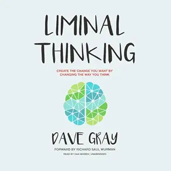 liminal thinking create the change you want by changing the way you think 1st edition dave gray ,dan woren