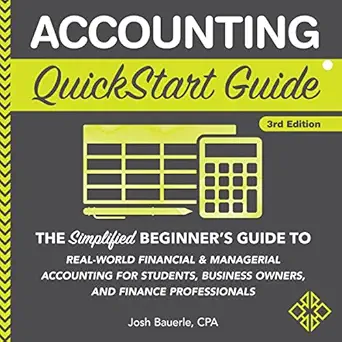 accounting quickstart guide the simplified beginners guide to financial and managerial accounting for