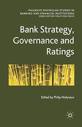 bank strategy governance and ratings 1st edition p molyneux 1349339261, 978-1349339266