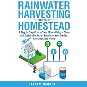 rainwater harvesting for your homestead a step by step plan to save money using a clean and sustainable water