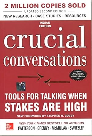 crucial conversations tools for talking when stakes are high 2nd edition carrie others patterson 1259005216,