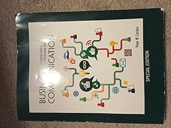 business communication developing leaders for a networked world special edition cardon peter 1259130606,