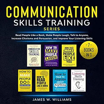 communication skills training series 7 books in 1 read people like a book make people laugh talk to anyone
