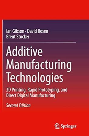 additive manufacturing technologies 3d printing rapid prototyping and direct digital manufacturing 1st