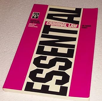 essential criminal law 1st edition roger geary 185941124x, 978-1859411247