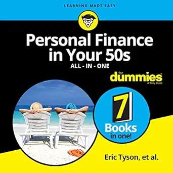 personal finance in your 50s all in one for dummies 1st edition eric tyson mba ,al kessel ,gildan media, llc