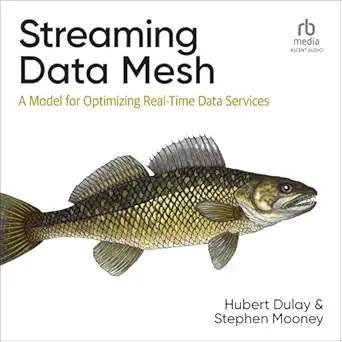 streaming data mesh a model for optimizing real time data services 1st edition hubert dulay ,stephen mooney