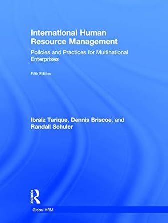 international human resource management policies and practices for multinational enterprises 1st edition