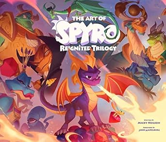 the art of spyro reignited trilogy 1st edition micky nielson 1789095646, 978-1789095647