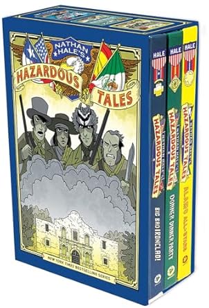 nathan hales hazardous tales second 3 book box set a graphic novel collection 1st edition nathan hale