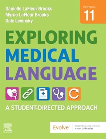 exploring medical language a student directed approach 1st edition danielle lafleur brooks med ma ,dale m