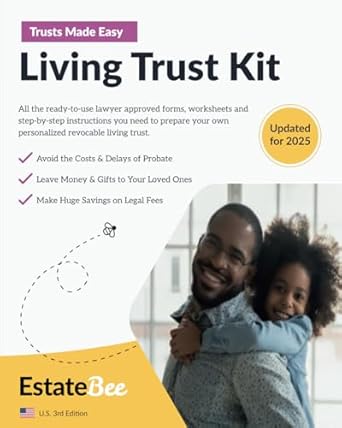 living trust kit make your own revocable living trust in minutes without a lawyer 1st edition estatebee