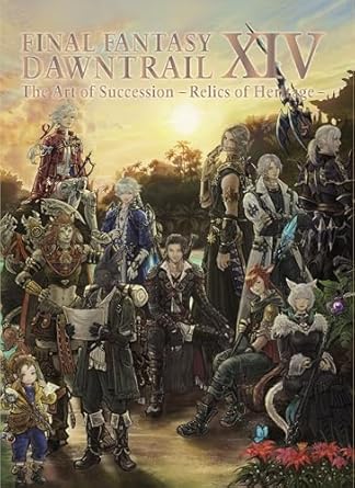 final fantasy xiv dawntrail the art of succession relics of heritage 1st edition square enix 1646093607,