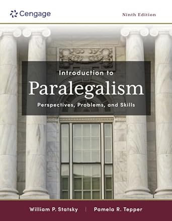 Introduction To Paralegalism Perspectives Problems And Skills