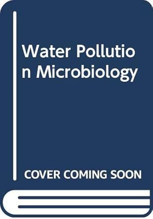 water pollution microbiology 1st edition ralph mitchell 047161100x, 978-0471611004