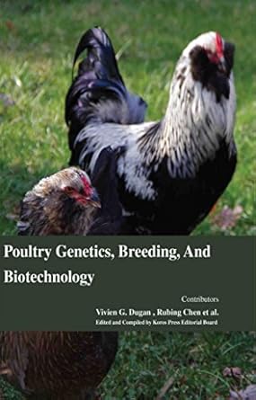 poultry genetics breeding and biotechnology 1st edition rubing chen et al vivien g dugan 1781638292,
