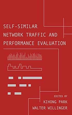 self similar network traffic and performance evaluation 1st edition kihong park ,walter willinger 0471319740,