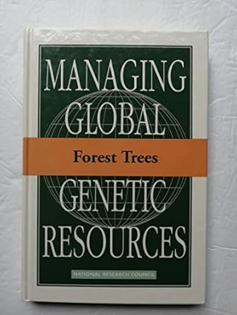 forest trees 1st edition national research council ,board on agriculture ,committee on managing global