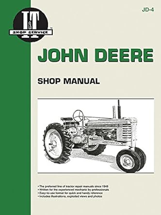 john deere shop manual series a b g h models d m 1st edition editors of haynes manuals 0872880672,