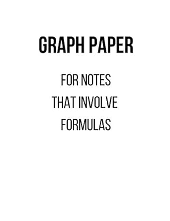 graph paper for notes that involve formulas 1st edition creative books 1793097968, 978-1793097965