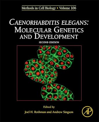 caenorhabditis elegans molecular genetics and development 1st edition joel rothman ,andrew singson
