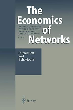 the economics of networks 1st edition gisele umbhauer cohendet, patrick and patrick llerena, hubert stahn