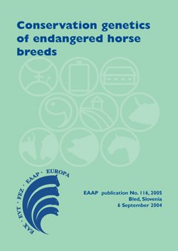 conservation genetics of endangered horse breeds 1st edition imre bodo 9076998795, 978-9076998794