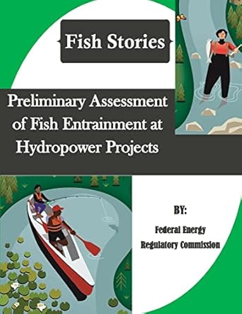 preliminary assessment of fish entrainment at hydropower projects 1st edition federal energy regulatory
