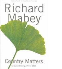 country matters 1st edition richard mabey 0712665951, 978-0712665957