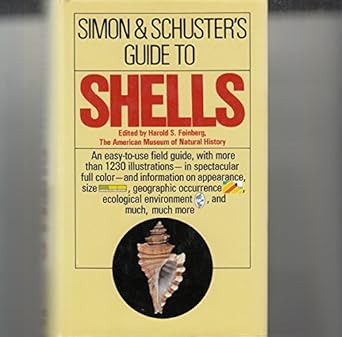 simon and schusters guide to shells 1st edition bruno sabelli ,harold s feinberg 0671253190, 978-0671253196