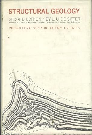 structural geology 1st edition de sitter lu 0070165734, 978-0070165731