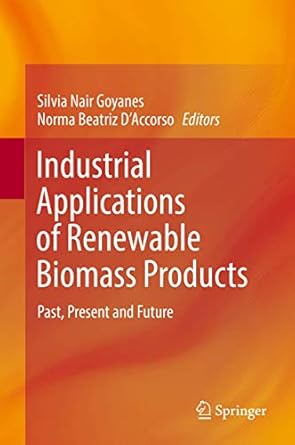 industrial applications of renewable biomass products past present and future 1st edition silvia nair goyanes