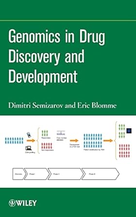 genomics in drug discovery and development 1st edition dimitri semizarov ,eric blomme 0470096047,
