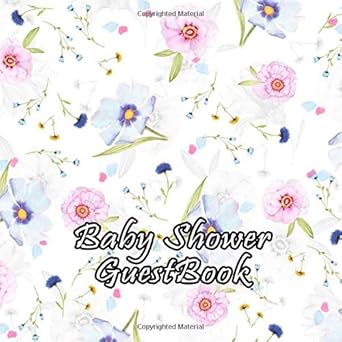 baby shower guest book welcome baby guest book with guest notes + gift log tracker + pictures keepsake baby