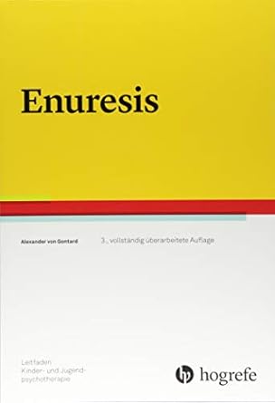 enuresis 1st edition alexander von gontard 3801729346, 978-3801729349