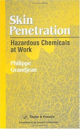 skin penetration hazardous chemicals at work 1st edition philippe grandjean 0850668344, 978-0850668346