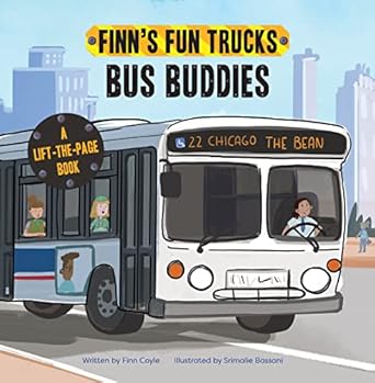 bus buddies a lift the page truck book 1st edition finn coyle ,srimalie bassani 148672275x, 978-1486722754