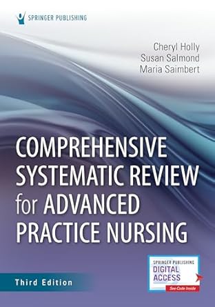 comprehensive systematic review for advanced practice nursing 1st edition cheryl holly edd rn anef fnap