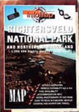 richtersveld np and northern namaqualand gps r/v infomap 1st edition infomap 0620250097, 978-0620250092