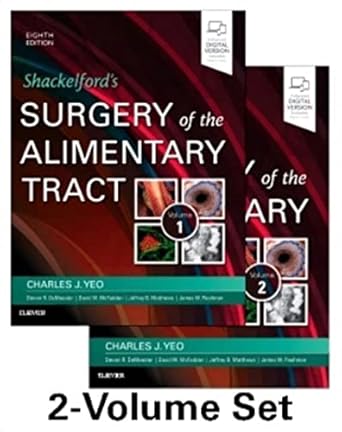 shackelfords surgery of the alimentary tract 2 volume set expert consult online and print 1st edition charles