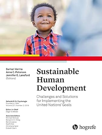sustainable human development challenges and solutions for implementing the united nations goals 1st edition