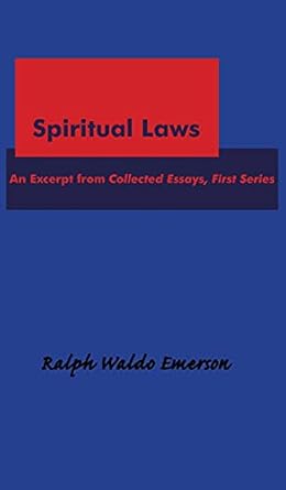 spiritual laws 1st edition ralph waldo emerson 1649731094, 978-1649731098