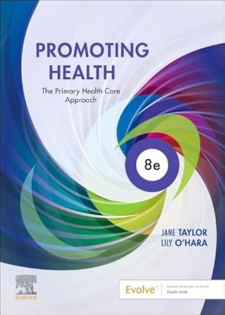 promoting health the primary health care approach 1st edition jane taylor bed gradcertinthlth mhlthprom phd