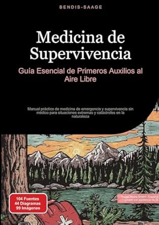 medicina de supervivencia guia esencial de primeros auxilios al aire libre manual practico de medicina de