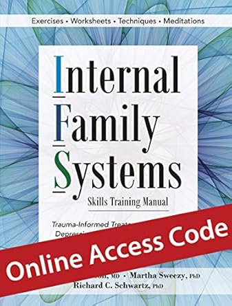 internal family systems for complex trauma bundle training manual and printed online access code 1st edition