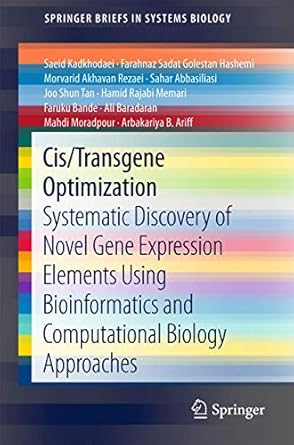 cis/transgene optimization systematic discovery of novel gene expression elements using bioinformatics and
