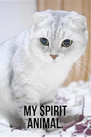 my spirit animal scottish fold cat journal 1st edition golding notebooks 1797846361, 978-1797846361