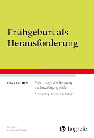 fruhgeburt als herausforderung 1st edition klaus sarimski 3801729893, 978-3801729899