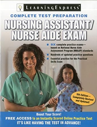 nursing assistant / nurse aide exam 1st edition learningexpress llc learningexpress llc learningexpress llc